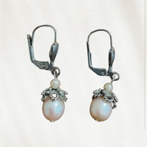 ✨ Vintage | Faux Pearl Earrings